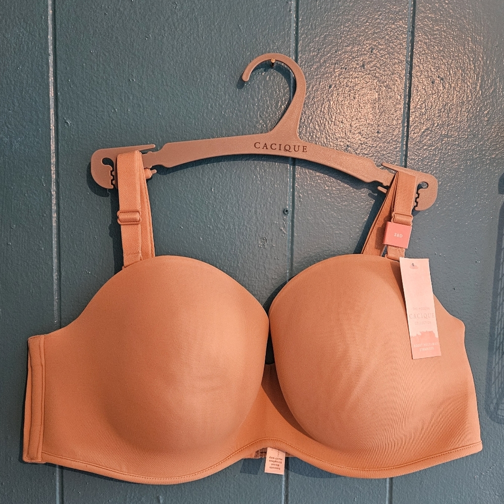 Cacique multi-way strapless bra